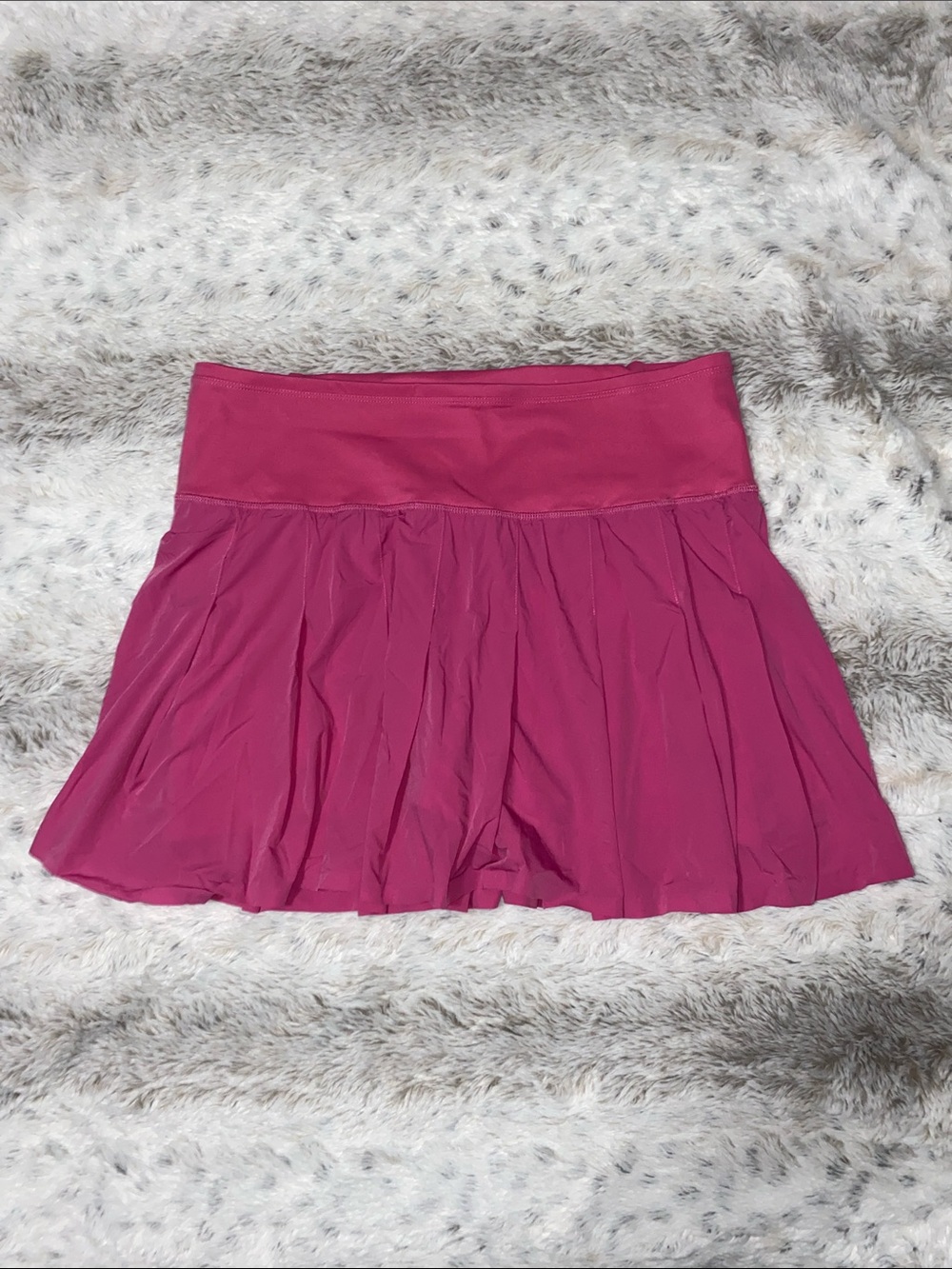 JoyLab Fuchsia Pleated Skater Skirt